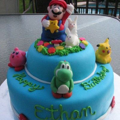 Mario Cake