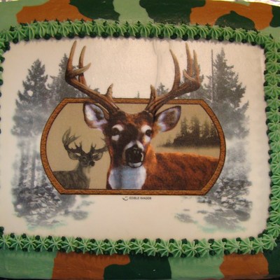 Camo Cake
