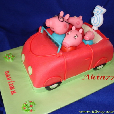 Peppa Pig In The Car