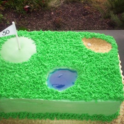 Mike's Golf Cake