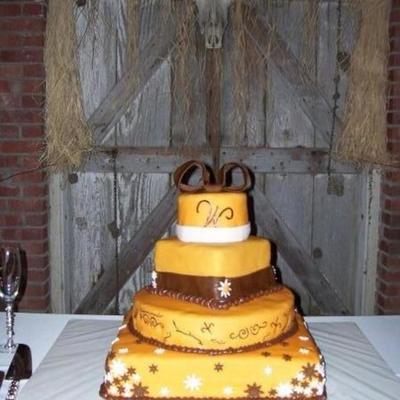 Country Wedding Cake