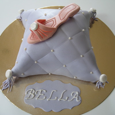 Pillow Cake With Shoe
