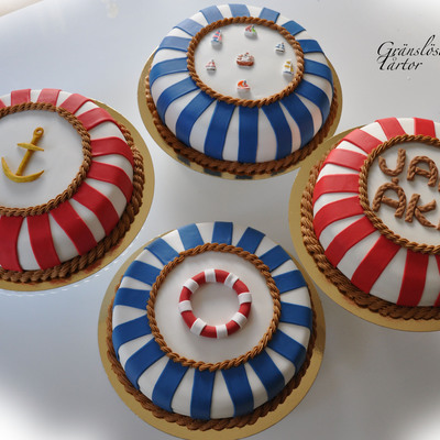 Marine Birthday Cakes