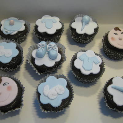 "it's A Boy"-Cupcakes!