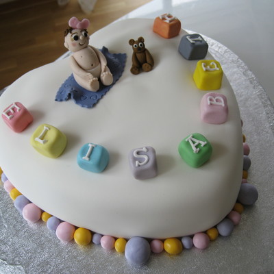 1 Year Old Birthday Cake