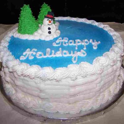 Happy Holidays Snowman