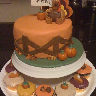 Thanksgiving Cake