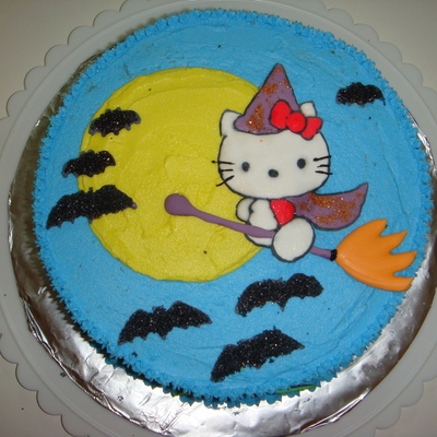 Witch Hello Kitty Cake