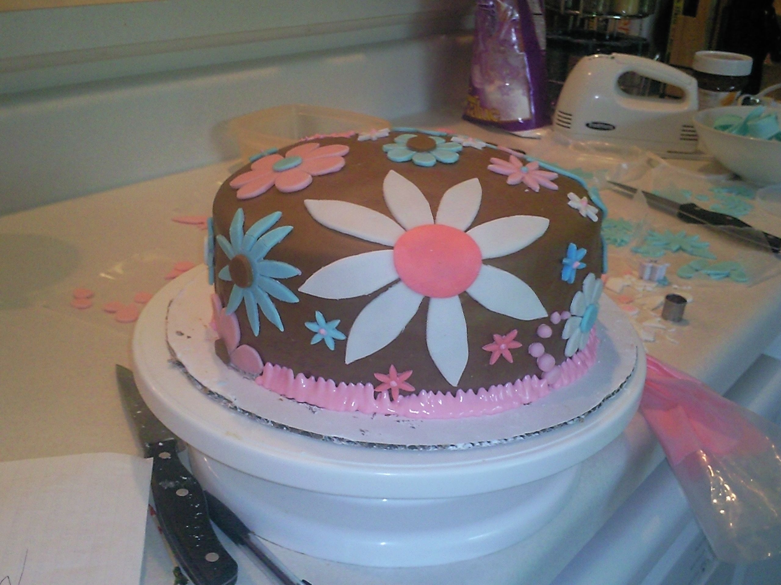 First Time Working With Fondant!