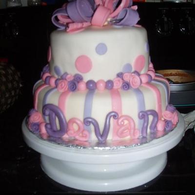 Pink And Purple Rosettes