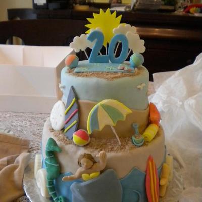 Beach Cake