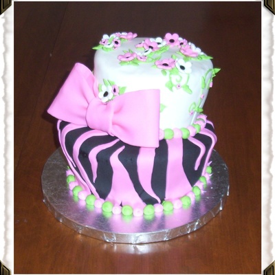 First Topsy-Turvy Cake