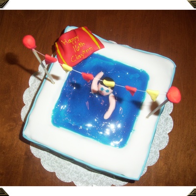 Competitive Swim Mini-Cake