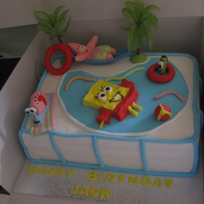 Spongebob And Friends Pool Party