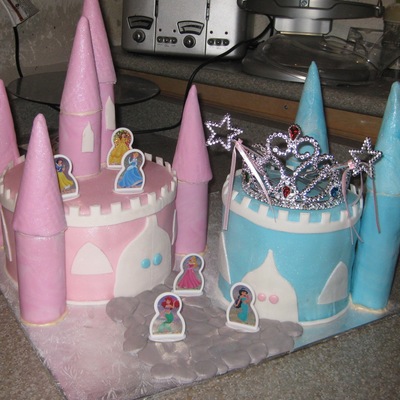 Disney Princess Theme Cake