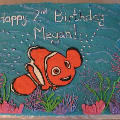 Nemo 2Nd Birthday Cake