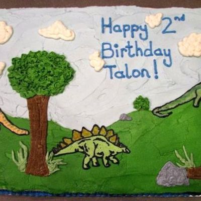 Dinosaur Cake