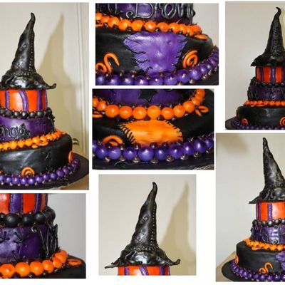 Distressed Witch Hat