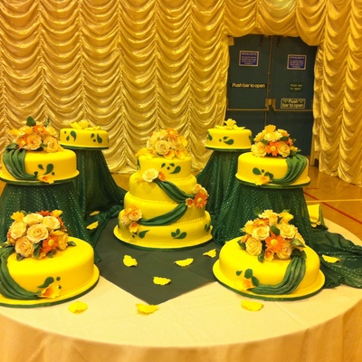 My Very First Wedding Cake