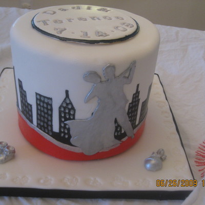Manhattan Skyline Cake