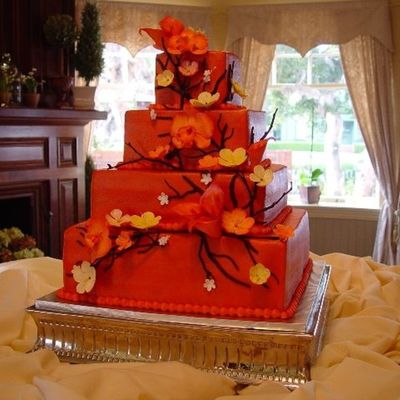 Fall Wedding Cake