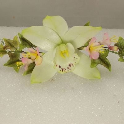 Green Gumpaste Cymbidium