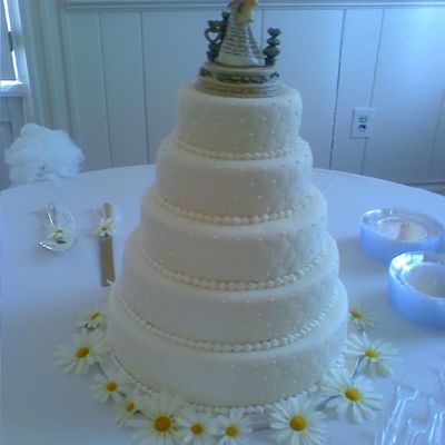 Quilted Wedding Cake