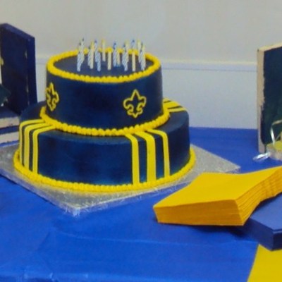 Cub Scout/boy Scout Blue & Gold Cakes