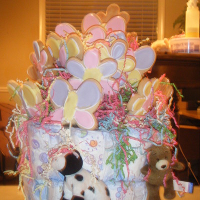 Baby Shower Cookie Bouquet