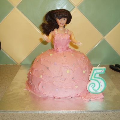 Barbie Birthday Cake