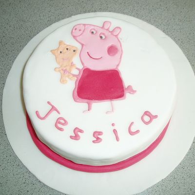 Peppa Pig Birthday Cake