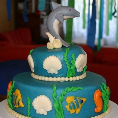 Dolphin Stack Cake