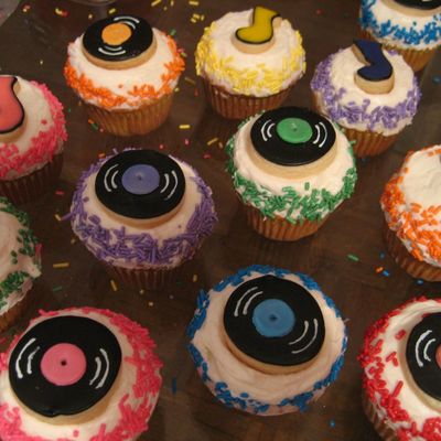 Rock And Roll Cupcakes