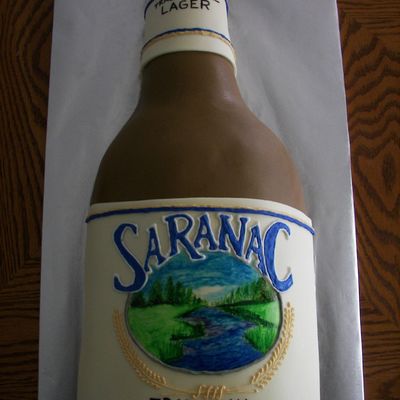 Saranac Lager Beer Cake For 60Th Birthday