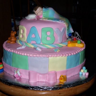 Baby Shower Toy Cake