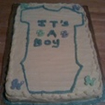 First Baby Shower Cake