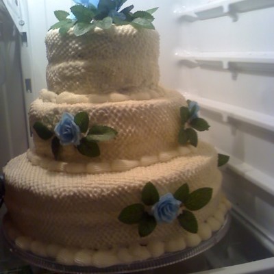 First Official Wedding Cake