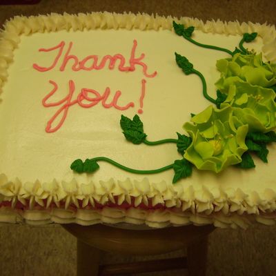 Thank You Cake