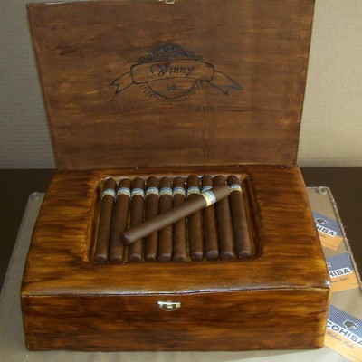 Box Of Cohiba Cigars