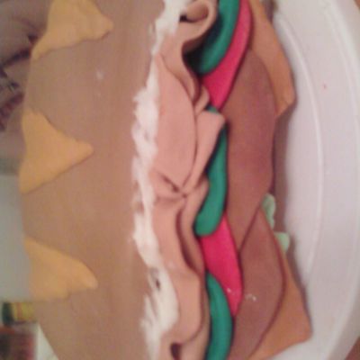 Subway Assorted Sub Cake