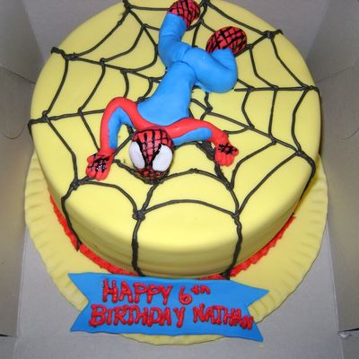 Spider Man Cake