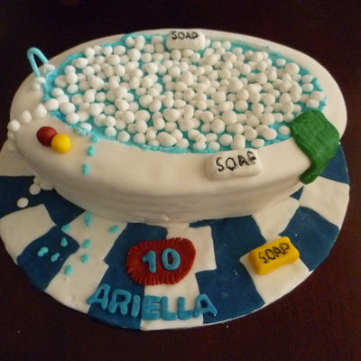 Bubble Bath Cake
