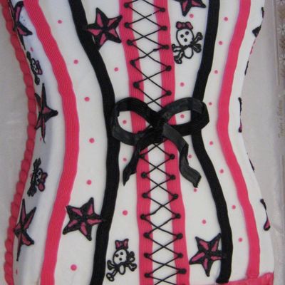 Corset Birthday Cake