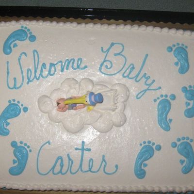 Boy Baby Shower Cake