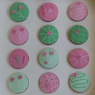 Cherry Blossom Cupcakes