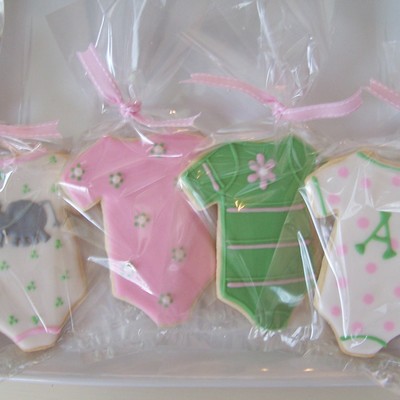 Baby Girl Shower Cookies