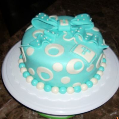 1St Fondant Cake