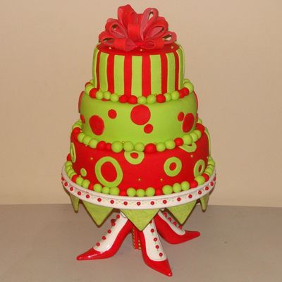 Christmas Birthday Cake