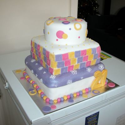 21St Birthday Cake
