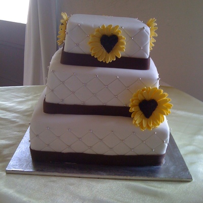 Elisha & Ron's Wedding Cake